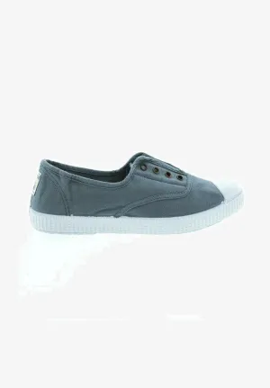 (106623) Women's canvas trainers with elastic - Atlantico