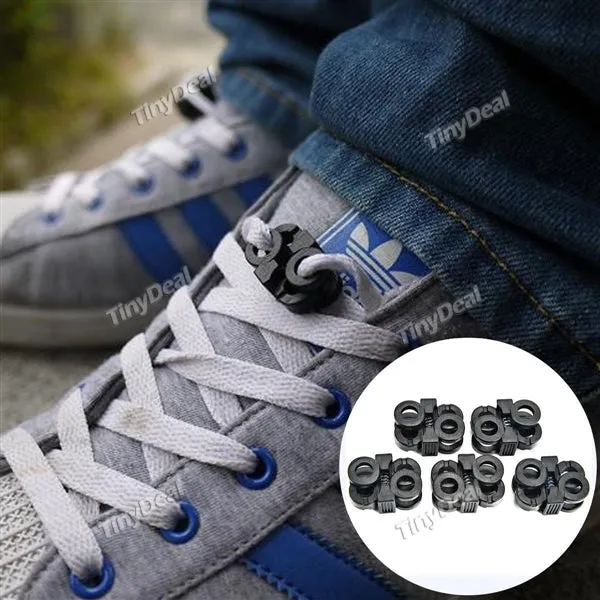 5pcs Quick-Type Umbrella Rope Adjustment Buckle Shoes Lace Buckle Convenient Cross Large Aperture STH-362875
