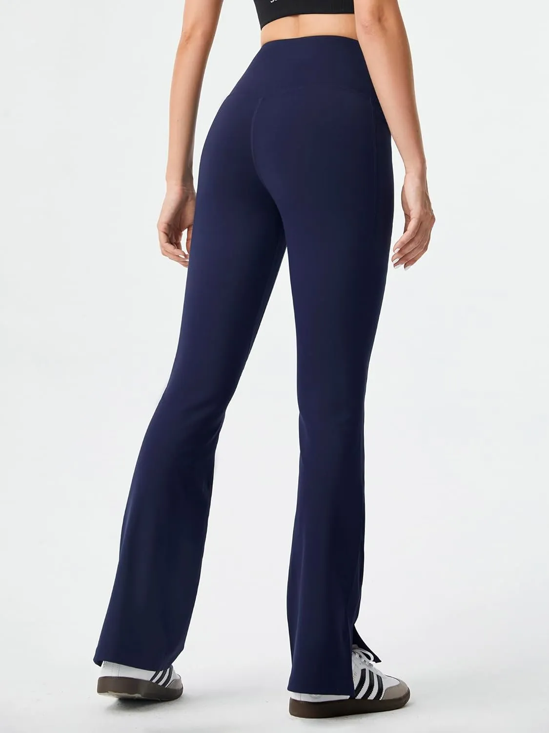 AFITNE Women's Flare Leggings High Waist Yoga Pants with Pockets Tummy Control Workout Casual Bootcut Pants
