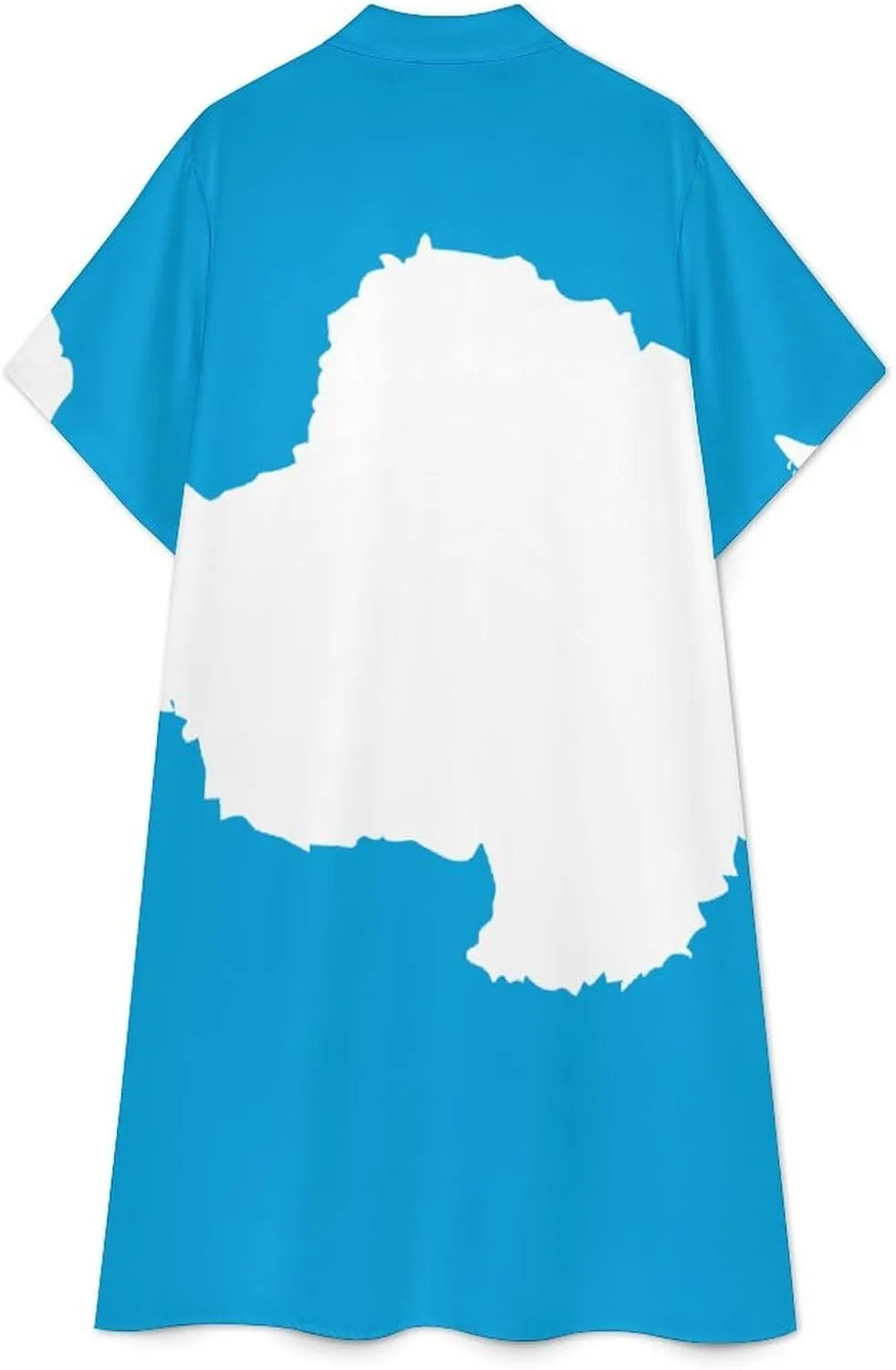 Australian Flag Womens Button Down Shirt Dresses Casual Button Up Short Sleeve Blouse Tops