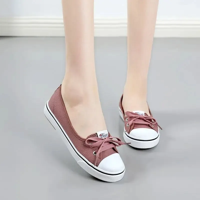 Casual And Chic Flat Sneakers