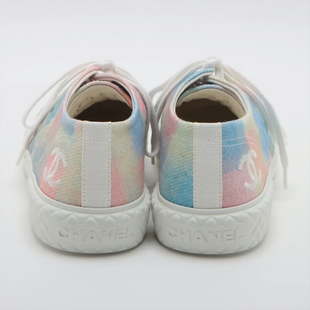Chanel Coco 22SS Canvas Trainers 38C  Multicolor G38278 Matrasse