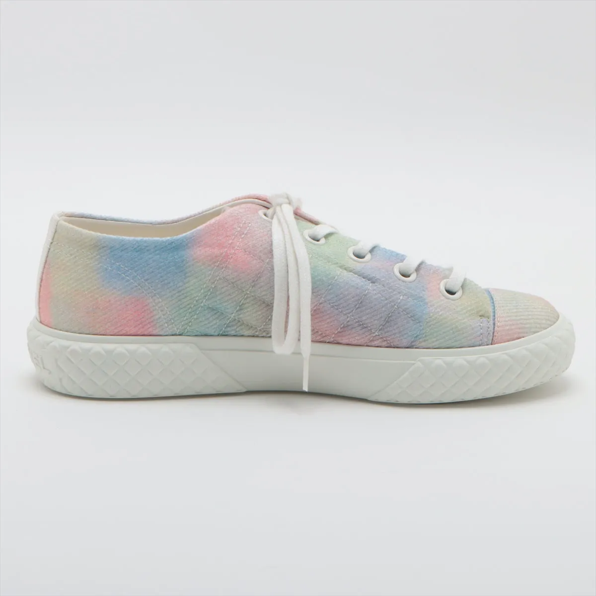 Chanel Coco 22SS Canvas Trainers 38C  Multicolor G38278 Matrasse