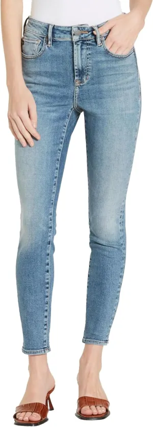 DEAR JOHN Olivia Women's Jeans Skinny Leg Ankle Inseam High Rise