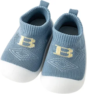 Infant Girls Boys Kids Leisure Shoes Letter Prints Mesh Soft Bottom Breathable Slip On Sport Shoes Slip on for Boys