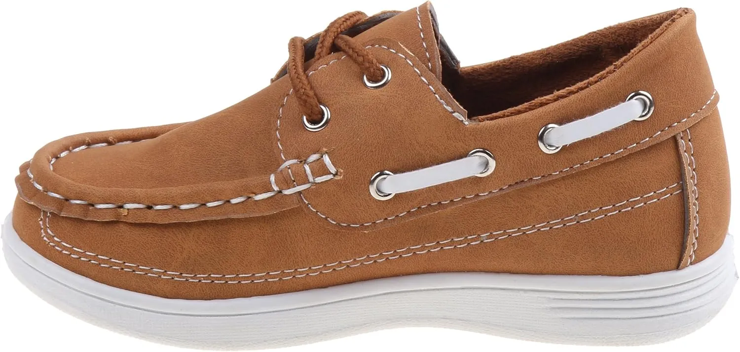 Josmo Boy's Jacob Boat Shoe