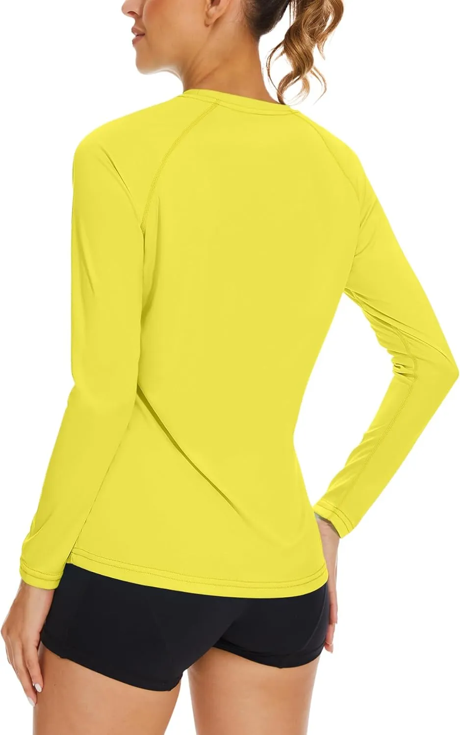 KINGFEN Women's UPF 50  Sun Protection Quick Dry Shirts Hiking Long Sleeve Tops