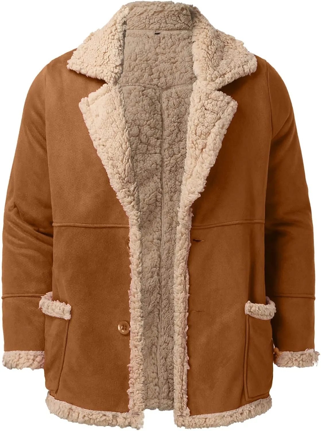 LCMTWX Mens Jackets and Winter Jacket Coat Leisure Plus Size Hat Zip Pocket Cotton-Padded Warm Men's Winter Jacket