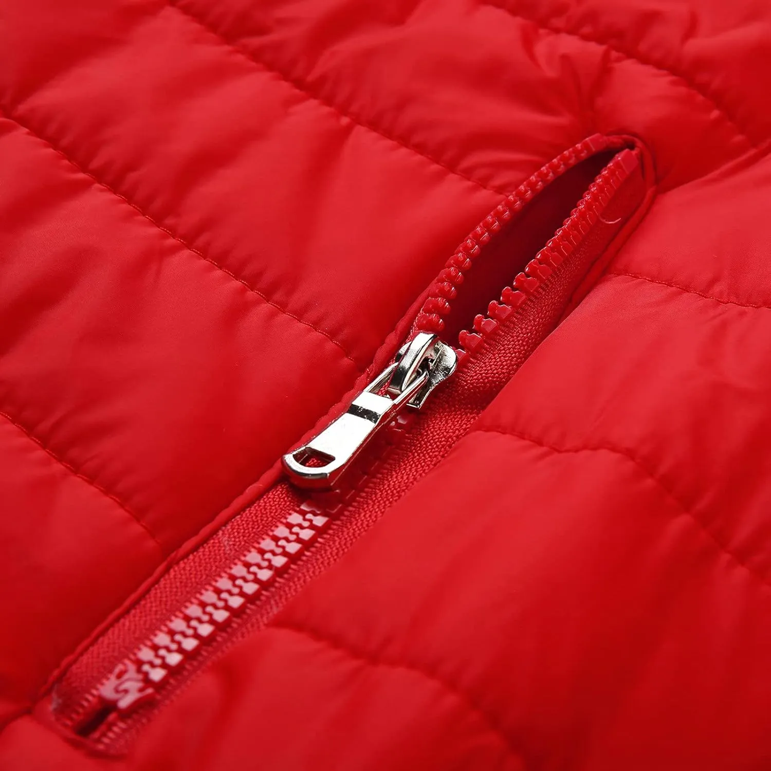 Men'S Puffer Down Jackets Lightweight Warm Coat Solid Color Thick Winter Outwear With Pockets For Travel Ski S-3XL