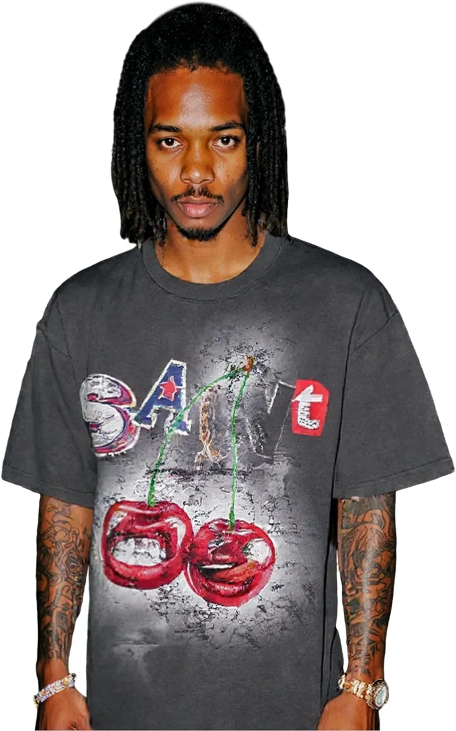 Men's Summer T Shirts Vintage Graphic Tshirt Casual Tops Cotton Short Sleeve Shirt Men Streetwear