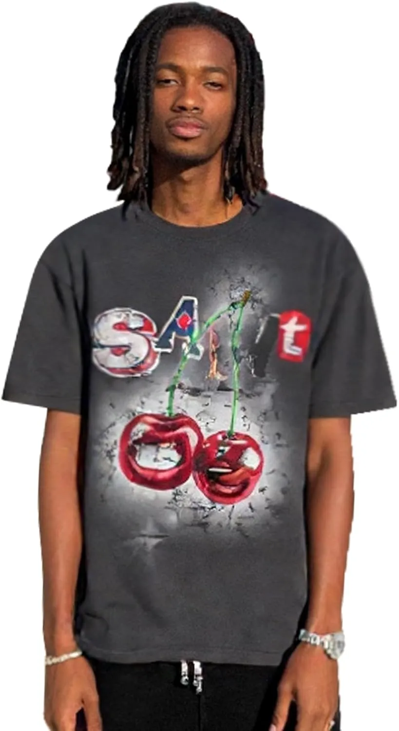 Men's Summer T Shirts Vintage Graphic Tshirt Casual Tops Cotton Short Sleeve Shirt Men Streetwear