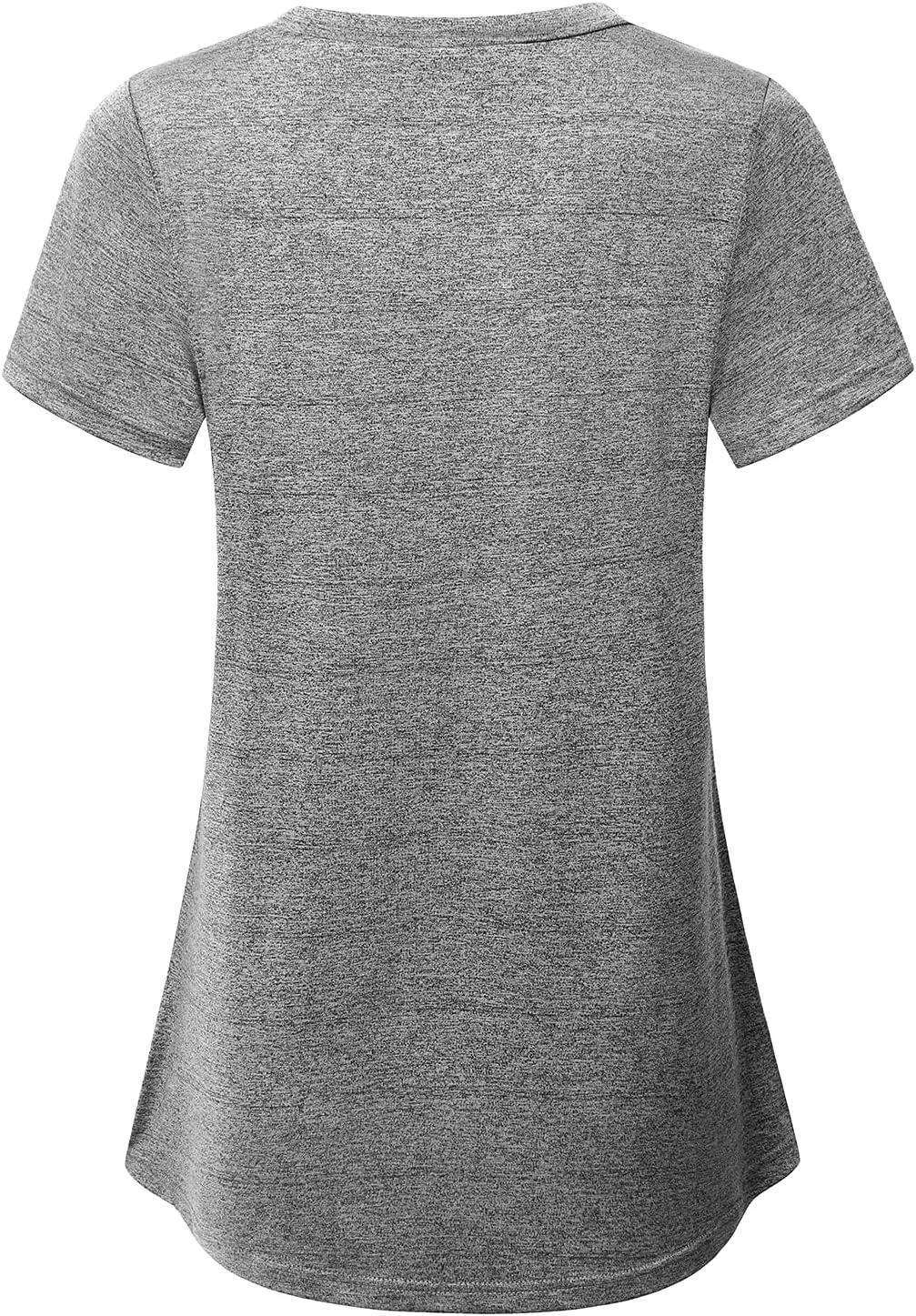 MOQIVGI Womens Short Sleeve Workout Tops Casual Summer Running Yoga Exercise Fitness Shirts Activewear