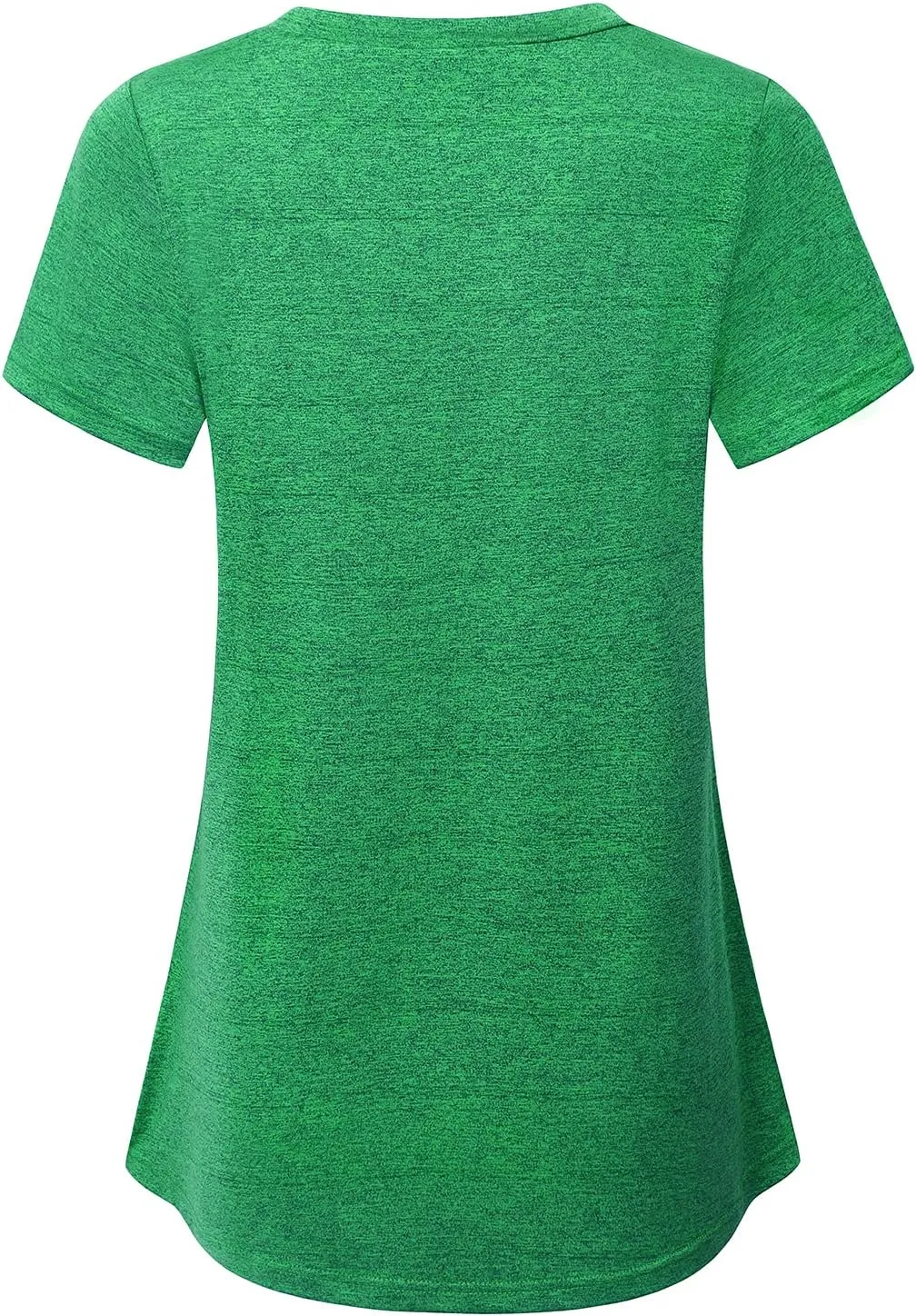 MOQIVGI Womens Short Sleeve Workout Tops Casual Summer Running Yoga Exercise Fitness Shirts Activewear