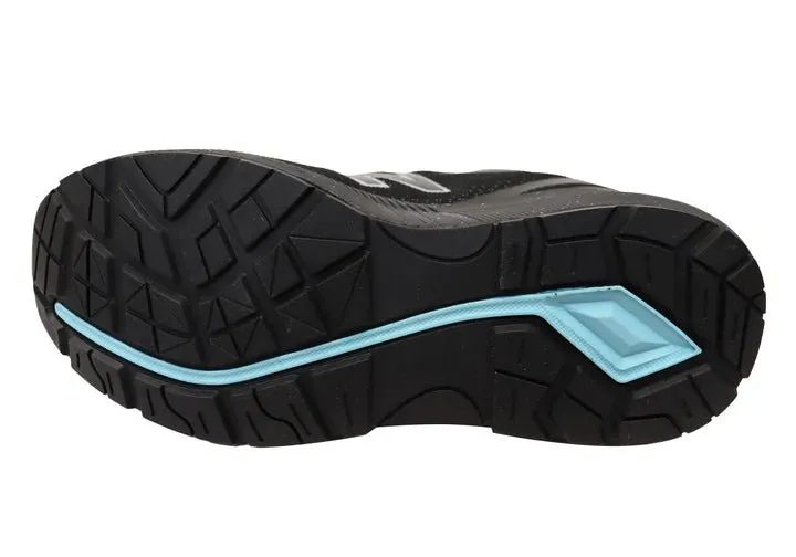 NEW BALANCE LOGIC WOMENS CARBON TOE SAFETY JOGGER BLACK AQUA