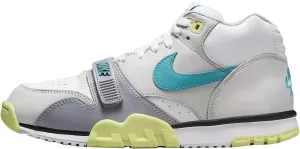 Nike Men's Air Trainer 1 "Citron Wht/Teal Nebula-Neutral Grey (FQ8828 100) - 11