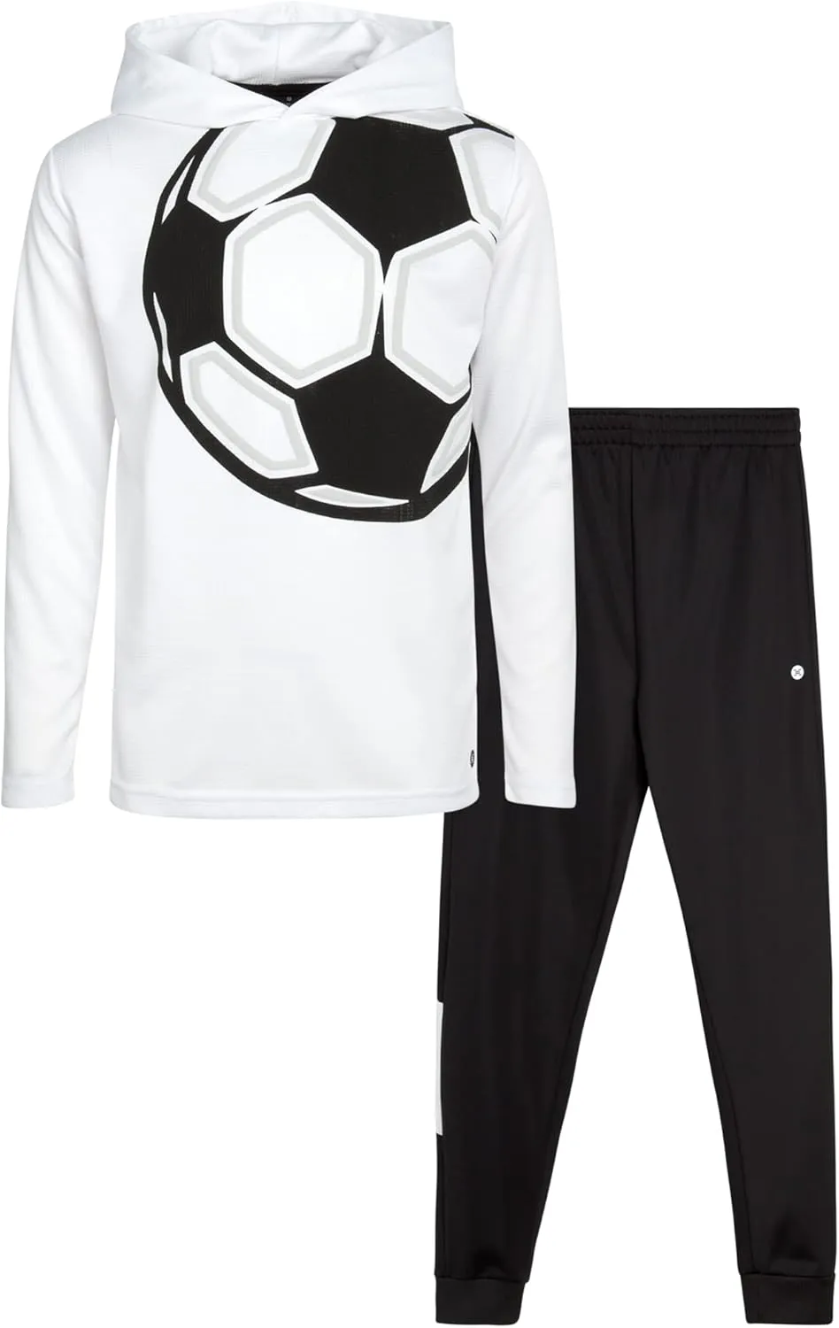 RBX Boys' Jogger Set - 2-Piece Thermal Sports Hoodie and Tricot Joggers (Size: 8-12)