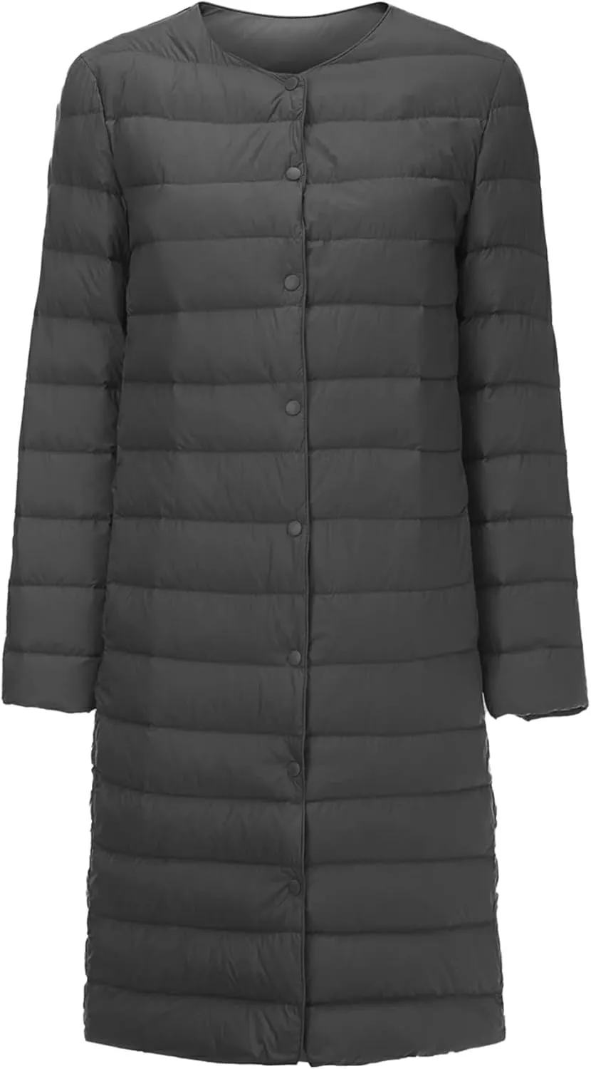 S・DEER Women's Lightweight Packable Goose Down Jacket Winter Short Down Jacket Warm Coat Outwear for Snow Ski Hiking