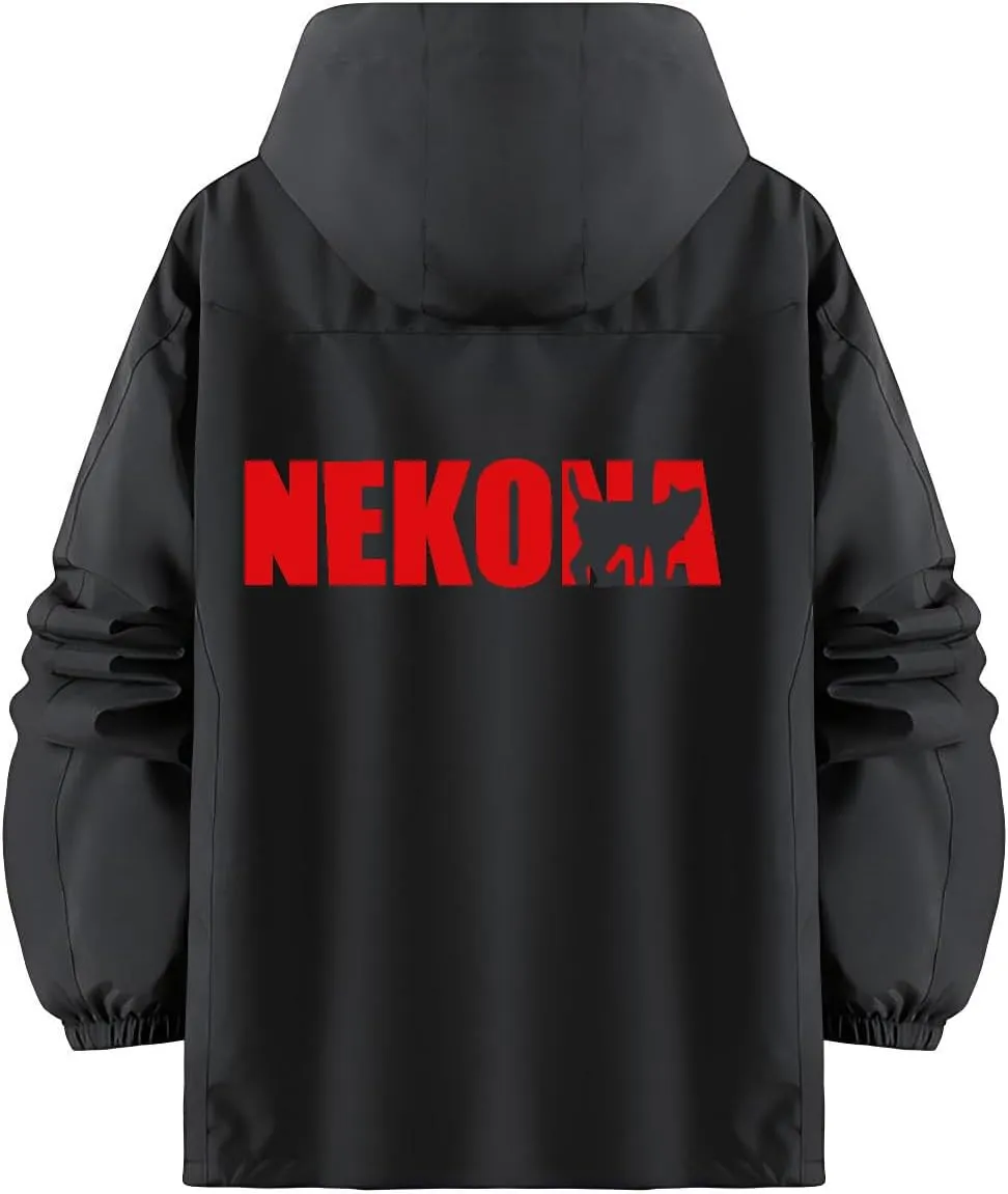 Tokisaki Kozume Kenma Cosplay Anime Hoodie Jacket Nekoma Hooded Windbreaker Jackets Zip Up Hoodies Coat for Women Men