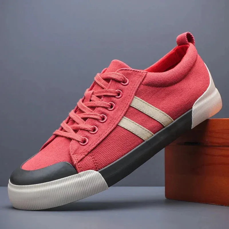 Vera | Retro Canvas Low-Top Sneakers