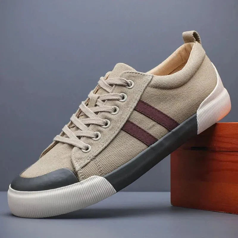 Vera | Retro Canvas Low-Top Sneakers