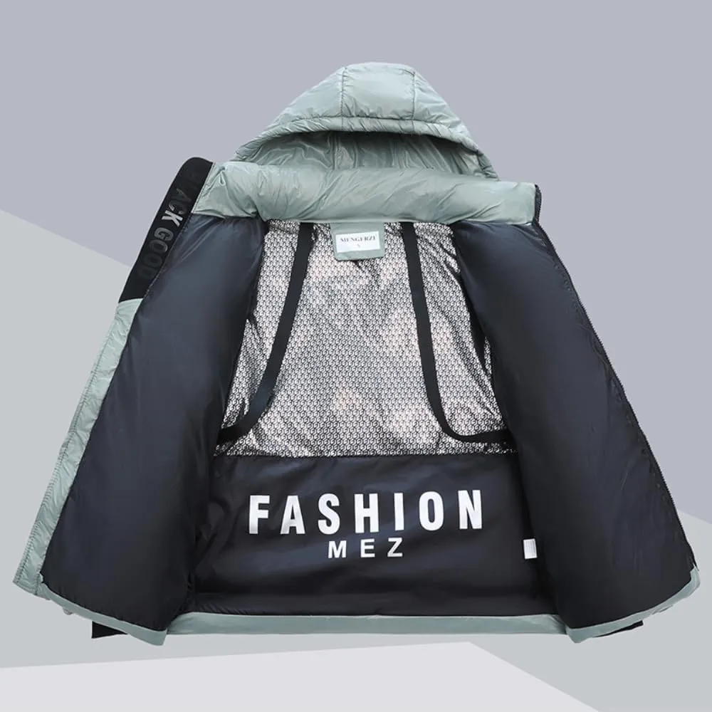 Women Cute Solid Casual Lapel Hooed Zip Down Jacket Pockets Quilted Parka Jacket Puffer Warm Thicken Coat