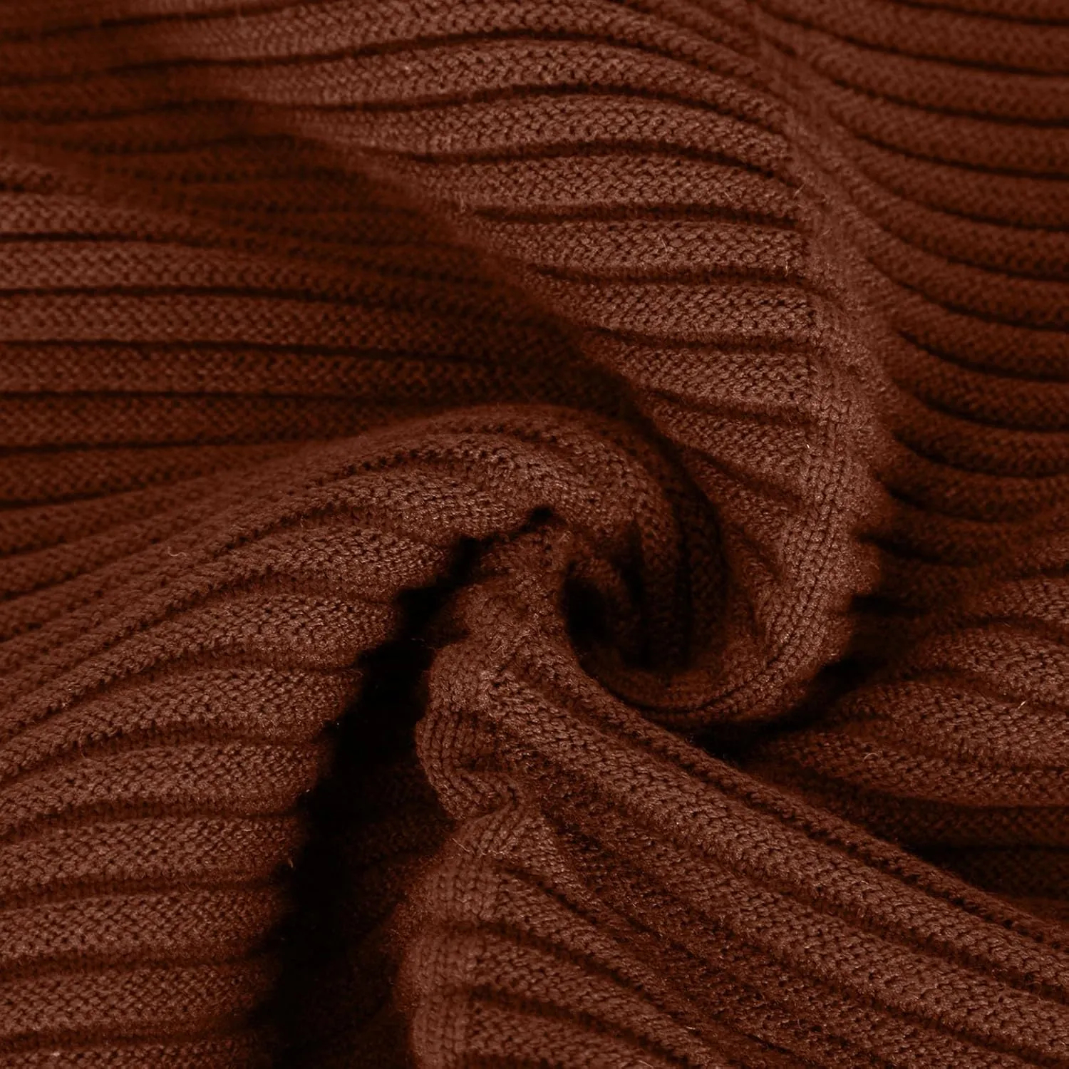 Women's Oversized Turtleneck Long Sleeve Casual Pullover Knit Tunic Sweater Ribbed Knit Side Split Sweaters Tops
