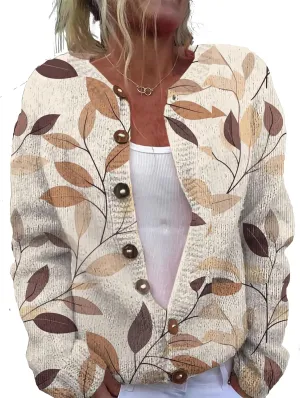 Womens Plus Size Cardigan Sweater Chunky Button Lightweight Casual Long Sleeve Winter Fall Sweater Tops